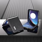 For Motorola Razr 40 Ultra ABEEL Morocco Texture PU Phone Case(Black) - 3
