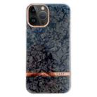 For iPhone 14 Pro Electroplating Shell Texture TPU Phone Case(Black) - 1