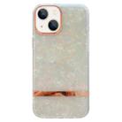 For iPhone 13 Electroplating Shell Texture TPU Phone Case(Colorful) - 1