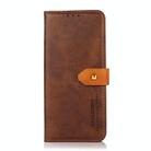 For Honor 400 KHAZNEH Dual-color Cowhide Texture Flip Leather Phone Case(Brown) - 3