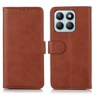 For Honor X8b Cow Texture Leather Phone Case(Brown) - 3