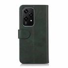 For Honor 200 Lite Global Cow Texture Leather Phone Case(Green) - 3