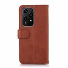 For Honor 200 Lite Global Cow Texture Leather Phone Case(Brown) - 3