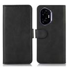 For Honor 400 Cow Texture Leather Phone Case(Black) - 1