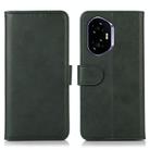 For Honor 400 Cow Texture Leather Phone Case(Green) - 1