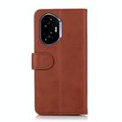 For Honor 400 Cow Texture Leather Phone Case(Brown) - 3