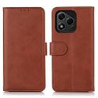For Honor 400 Lite Cow Texture Leather Phone Case(Brown) - 1