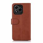 For Honor 400 Lite Cow Texture Leather Phone Case(Brown) - 3