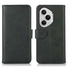For Honor 400 Pro Global 160.8mm Cow Texture Leather Phone Case(Green) - 1