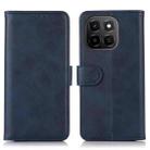 For Honor X6c 4G Cow Texture Leather Phone Case(Blue) - 1