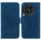 For Tecno Camon 30 Premier 5G Butterfly Rose Embossed Leather Phone Case(Blue) - 1