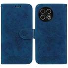 For Tecno Spark 30 Pro Butterfly Rose Embossed Leather Phone Case(Blue) - 1