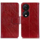 For Honor X7B / Huawei Enjoy 50 Plus Nappa Texture Flip Leather Phone Case(Red) - 3