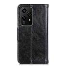 For Honor 200 Lite Global Nappa Texture Flip Leather Phone Case(Black) - 3