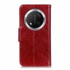 For Honor X9C 5G Global Nappa Texture Flip Leather Phone Case(Red) - 3