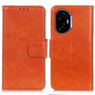 For Honor 400 Nappa Texture Flip Leather Phone Case(Orange) - 1