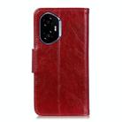 For Honor 400 Nappa Texture Flip Leather Phone Case(Red) - 3