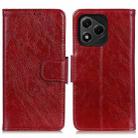 For Honor 400 Lite Nappa Texture Flip Leather Phone Case(Red) - 1