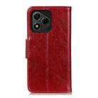 For Honor 400 Lite Nappa Texture Flip Leather Phone Case(Red) - 3