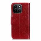 For Honor X6c 4G Nappa Texture Flip Leather Phone Case(Red) - 3