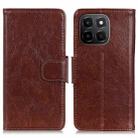 For Honor X6c 4G Nappa Texture Flip Leather Phone Case(Brown) - 1