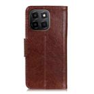 For Honor X6c 4G Nappa Texture Flip Leather Phone Case(Brown) - 3