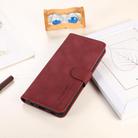 For Honor X7B / Huawei Enjoy 50 Plus KHAZNEH Matte Texture Leather Phone Case(Red) - 2