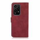 For Honor 200 Lite Global KHAZNEH Matte Texture Leather Phone Case(Red) - 3