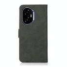 For Honor 400 KHAZNEH Matte Texture Leather Phone Case(Green) - 3