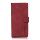 For Honor 400 Lite KHAZNEH Matte Texture Leather Phone Case(Red) - 2