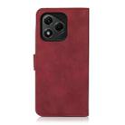 For Honor 400 Lite KHAZNEH Matte Texture Leather Phone Case(Red) - 3