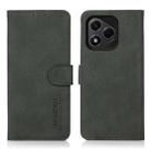 For Honor 400 Lite KHAZNEH Matte Texture Leather Phone Case(Green) - 1
