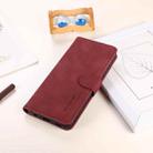 For Honor 400 Pro Global 160.8mm KHAZNEH Matte Texture Leather Phone Case(Red) - 2