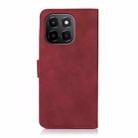 For Honor X6c 4G KHAZNEH Matte Texture Leather Phone Case(Red) - 3