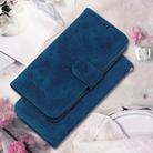 For OPPO Reno13 Pro Global Butterfly Rose Embossed Leather Phone Case(Blue) - 2