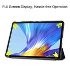 For Huawei Honor V6 / MatePad 10.4 inch Universal Painted Pattern Horizontal Flip Tablet PC Leather Case with Tri-fold Bracket & Sleep / Wake-up(Big Eye ME) - 8