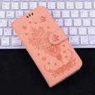 For Realme C65 4G Butterfly Rose Embossed Leather Phone Case(Pink) - 2