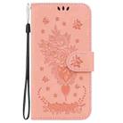 For Realme GT 6 / GT 6T / GT Neo6 Butterfly Rose Embossed Leather Phone Case(Pink) - 2