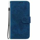 For Realme 14 Pro+ Butterfly Rose Embossed Leather Phone Case(Blue) - 3