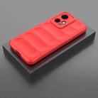 For Honor 90 GT 5G Magic Shield TPU + Flannel Phone Case(Red) - 2