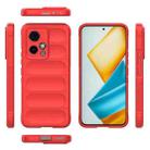 For Honor 90 GT 5G Magic Shield TPU + Flannel Phone Case(Red) - 3