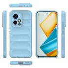 For Honor 90 GT 5G Magic Shield TPU + Flannel Phone Case(Light Blue) - 3