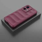 For Honor 90 GT 5G Magic Shield TPU + Flannel Phone Case(Wine Red) - 2