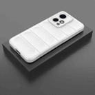 For Honor 90 GT 5G Magic Shield TPU + Flannel Phone Case(White) - 2