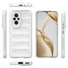 For Honor 200 Magic Shield TPU + Flannel Phone Case(White) - 3