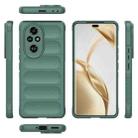 For Honor 200 Pro Magic Shield TPU + Flannel Phone Case(Dark Green) - 3