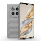 For Honor X60 Pro 5G Magic Shield TPU + Flannel Phone Case(Grey) - 1