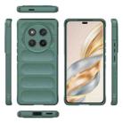 For Honor X60 Pro 5G Magic Shield TPU + Flannel Phone Case(Dark Green) - 3