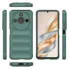 For Honor X60 5G Magic Shield TPU + Flannel Phone Case(Dark Green) - 3