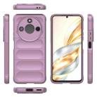 For Honor X60 5G Magic Shield TPU + Flannel Phone Case(Purple) - 3